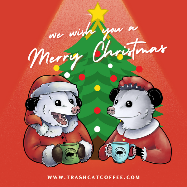 Trash Cat Coffee wishes you a Happy Holidays!