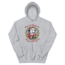 Load image into Gallery viewer, Opossum Santa Claus "Have An Awesome Possum Christmas" Unisex Hoodie (2 Colors)