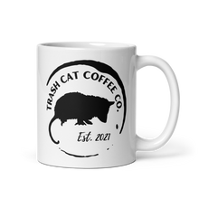 Load image into Gallery viewer, Trash Cat Coffee Ceramic Mug (2 Sizes)