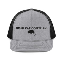 Load image into Gallery viewer, Trash Cat Coffee Richardson 112 Snapback Trucker Cap