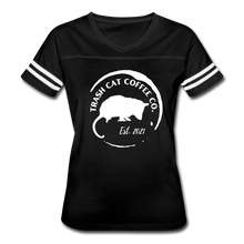 Load image into Gallery viewer, Women’s Vintage Sport T-Shirt - black/white