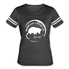 Load image into Gallery viewer, Women’s Vintage Sport T-Shirt - vintage smoke/white
