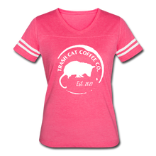 Load image into Gallery viewer, Women’s Vintage Sport T-Shirt - vintage pink/white