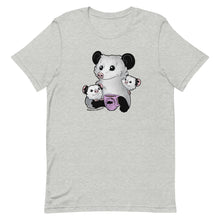Load image into Gallery viewer, Trash Cat Coffee Momma 'Possum Character Tee (3 Colors)