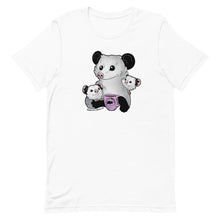 Load image into Gallery viewer, Trash Cat Coffee Momma 'Possum Character Tee (3 Colors)
