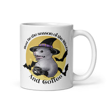 Load image into Gallery viewer, Limited Edition: Trash Cat Coffee Season Of The Witch Ceramic Mug
