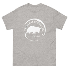 Load image into Gallery viewer, Trash Cat Coffee Heavyweight Tee - White Logo (2 Colors)
