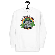 Load image into Gallery viewer, OLD St Patrick's Day "Eat, Drink, O'Possum" Unisex Hoodie
