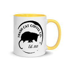 Load image into Gallery viewer, Trash Cat Coffee Colored Mug (6 Colors)
